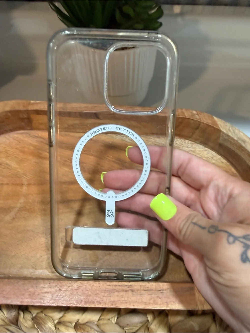 Iphone 16 pro max Clear MagSafe-case